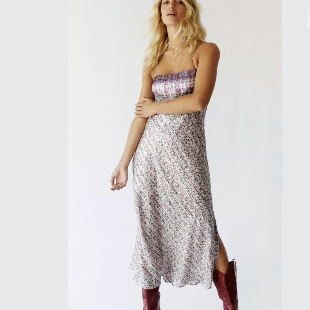 New Free People Party Gia Nina Slip Dress
